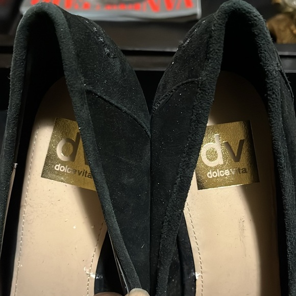 Black and cream hi heels - Picture 2 of 9